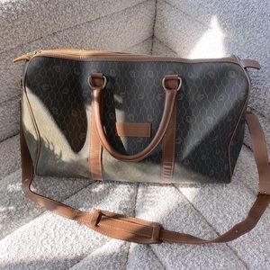 *SALE* Christian Dior Vintage Honeycomb Travel Bag